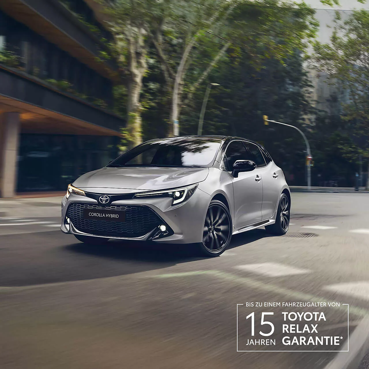 Toyota Corolla Hybrid grau