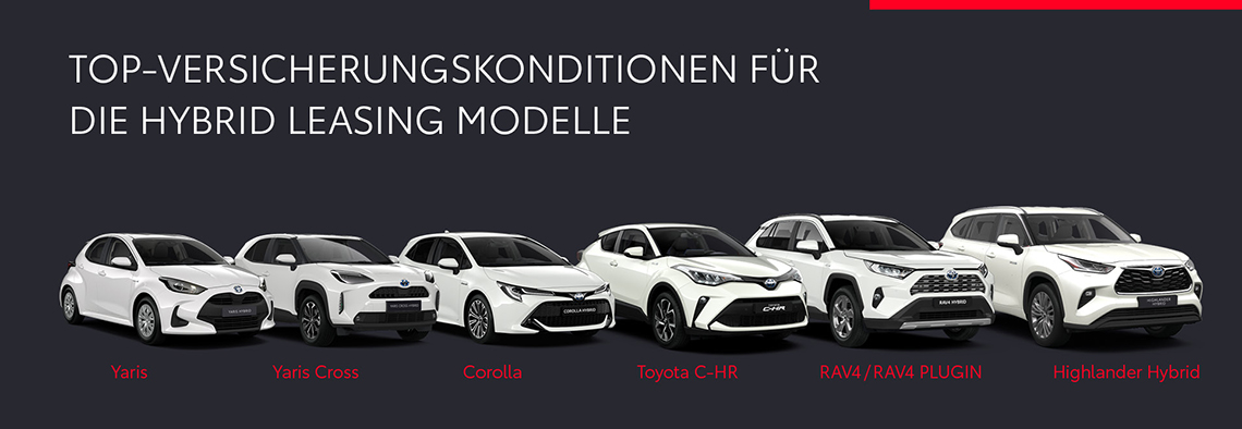 Toyota Hybrid Leasing Modelle