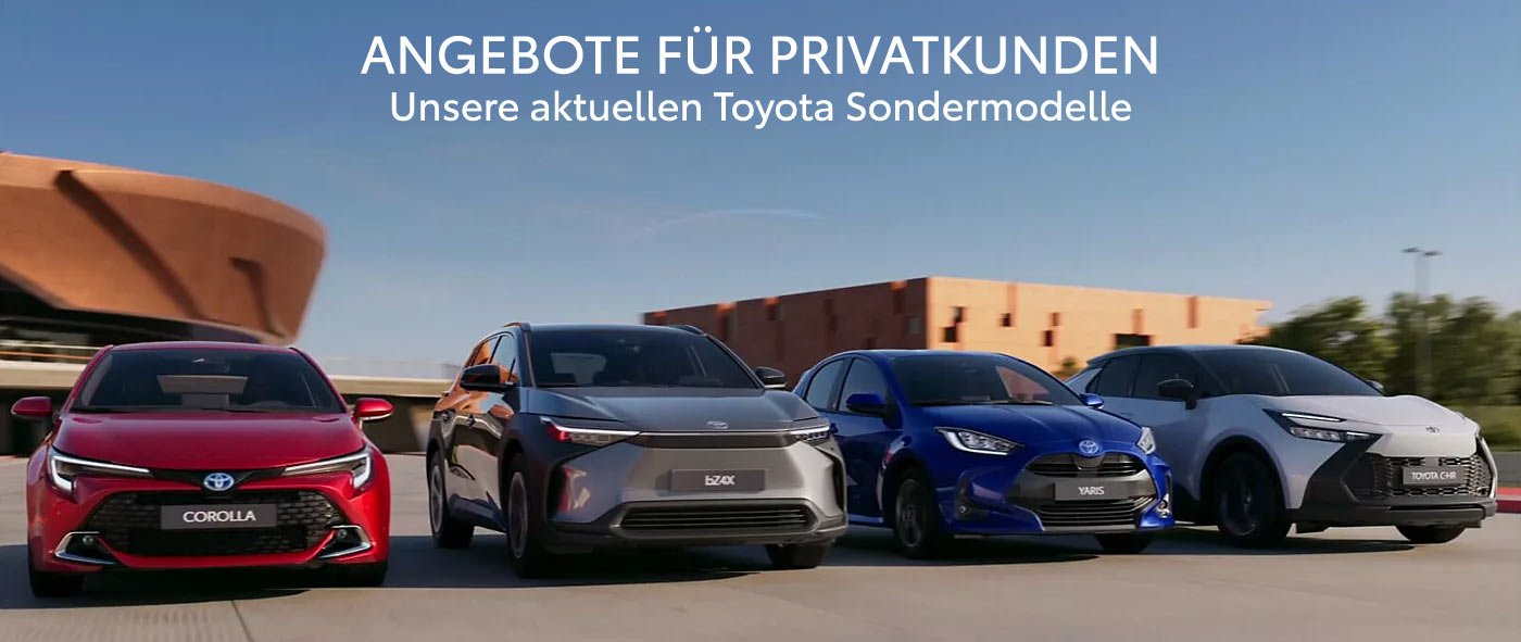 Toyota-Privatkundenangebote