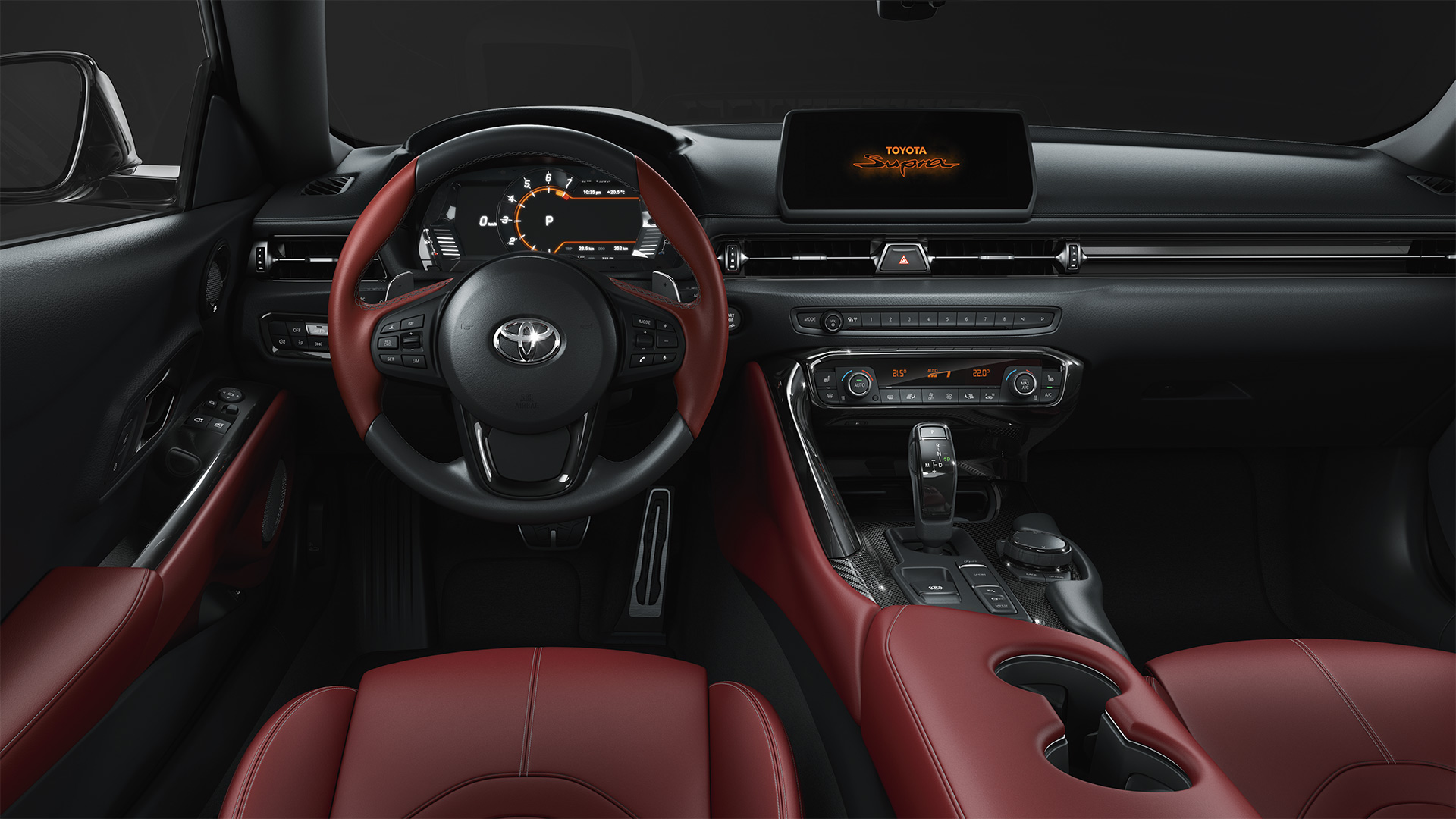 Toyota Supra GR Innenraum-Cockpit