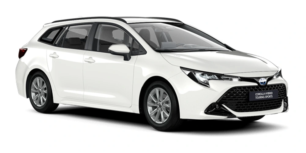 Toyota Corolla Touring Sports Hybrid in Weiß