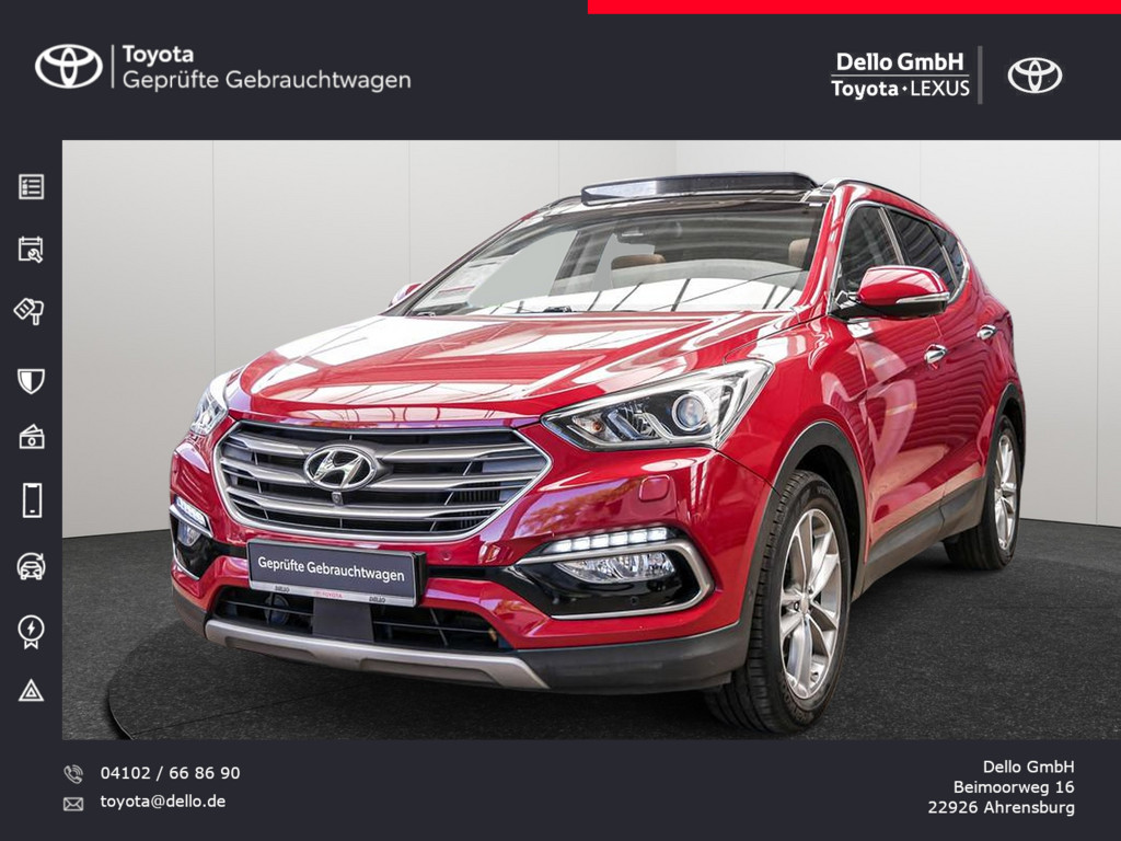 HYUNDAI Santa Fe 2.2 blue Premium 4WD