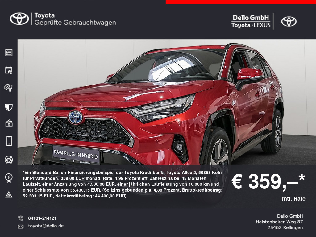 TOYOTA RAV4 2.5 Plug-in Hybrid 4x4 Teamplayer