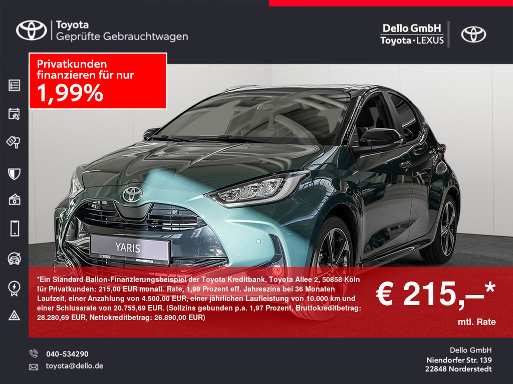 TOYOTA Yaris Hybrid 1.5 VVT-i Style Plus