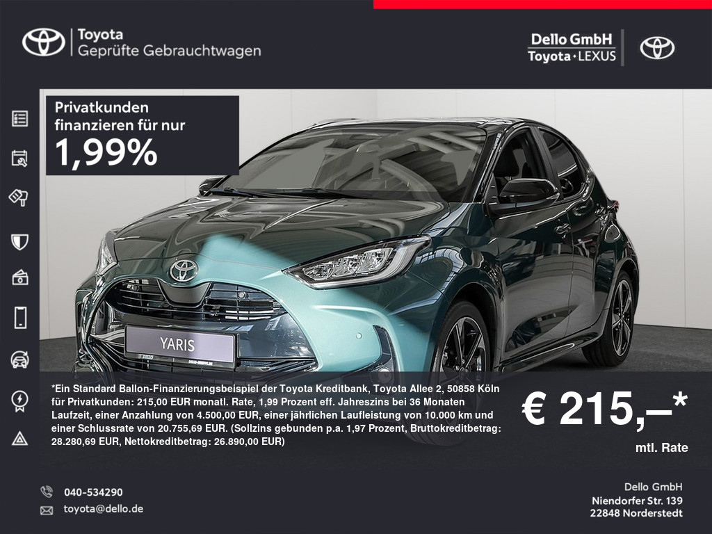 TOYOTA Yaris Hybrid 1.5 VVT-i Style Plus