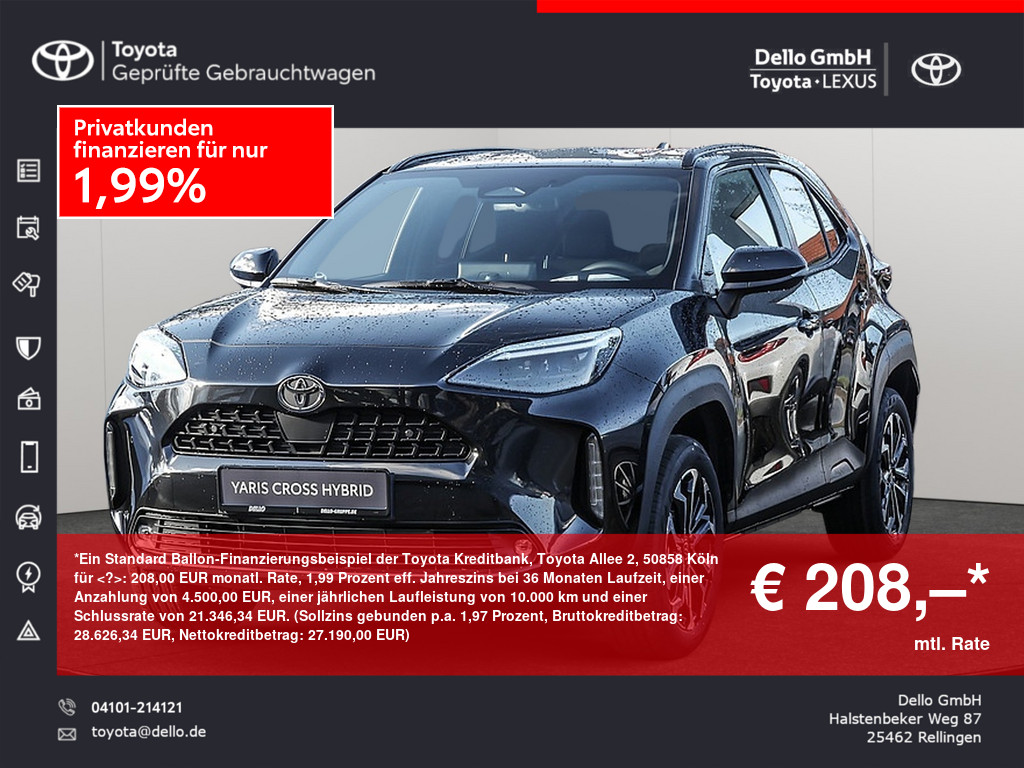 TOYOTA Yaris Cross 1.5 Hybrid FWD Teamplayer