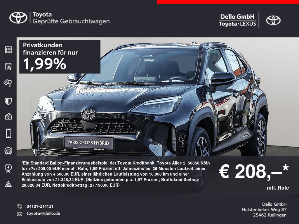 TOYOTA Yaris Cross 1.5 Hybrid FWD Teamplayer