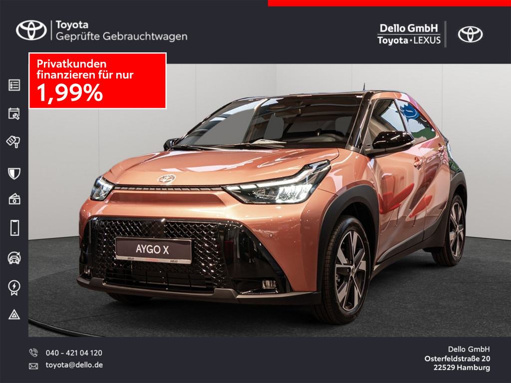 TOYOTA Aygo X Hybrid Teamplayer