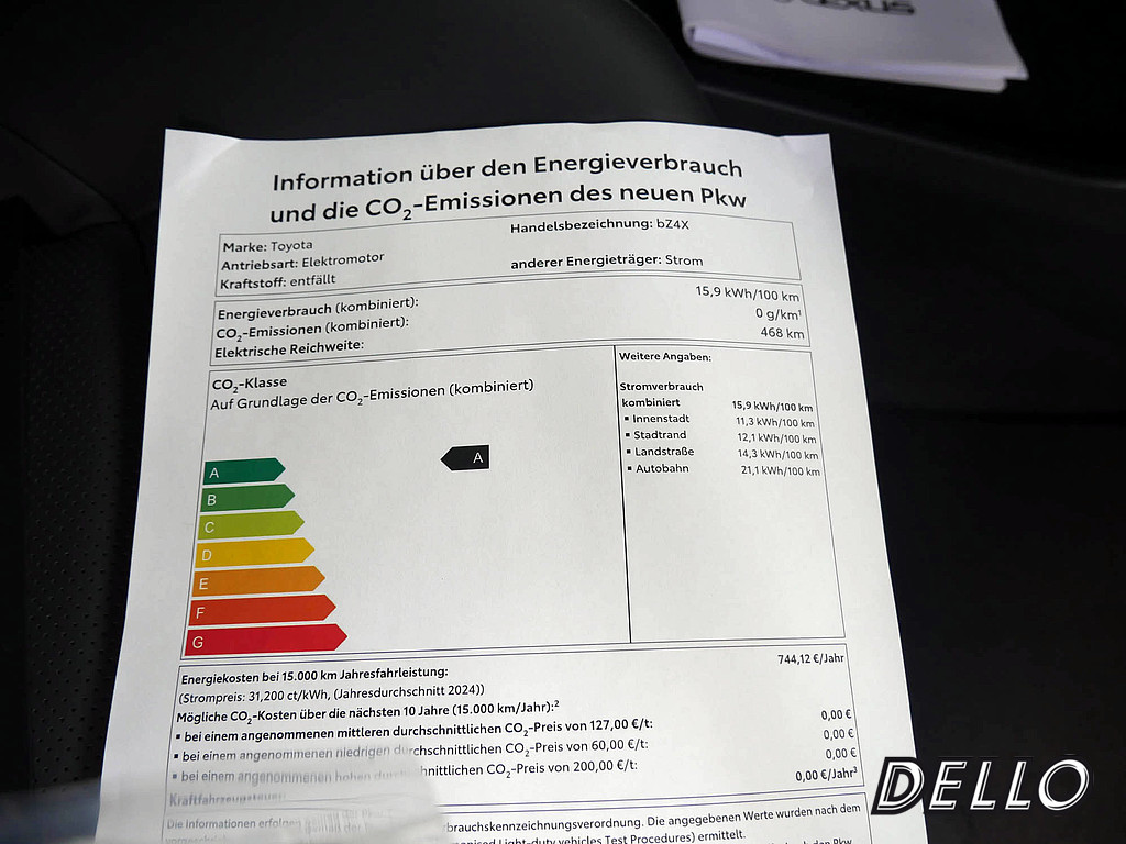 Fahrzeugansicht TOYOTA bZ4X AWD - Bild 47