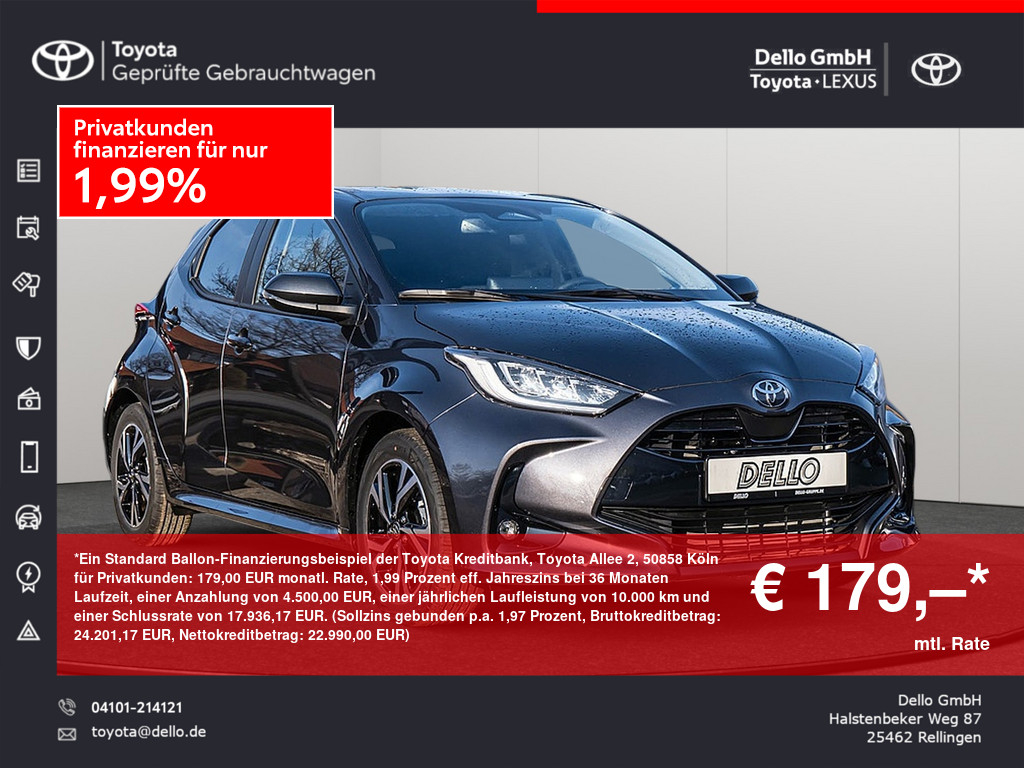 TOYOTA Yaris Hybrid 1.5 VVT-iE Teamplayer