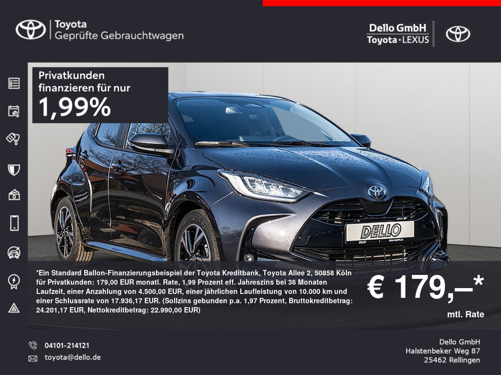 TOYOTA Yaris Hybrid 1.5 VVT-iE Teamplayer