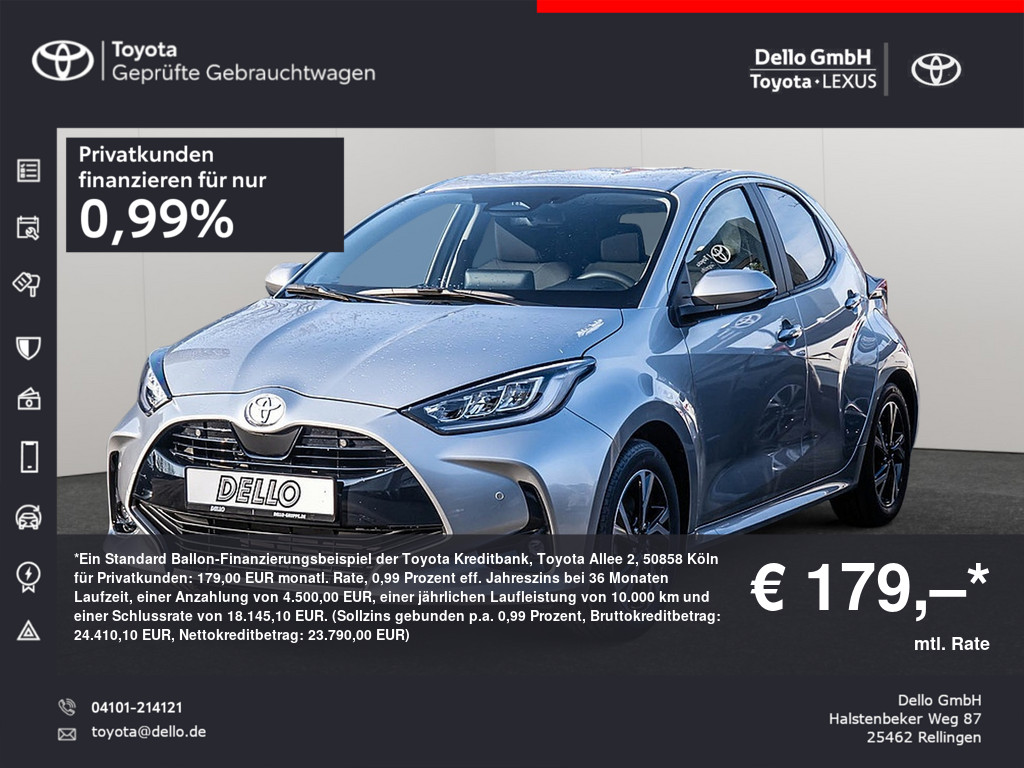 TOYOTA Yaris Hybrid Teamplayer mit Safety + Comfort Paket