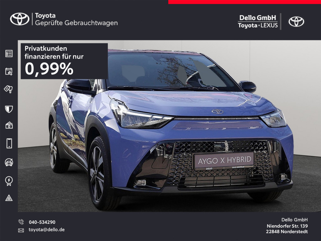 TOYOTA Aygo X 1.0 Teamplayer